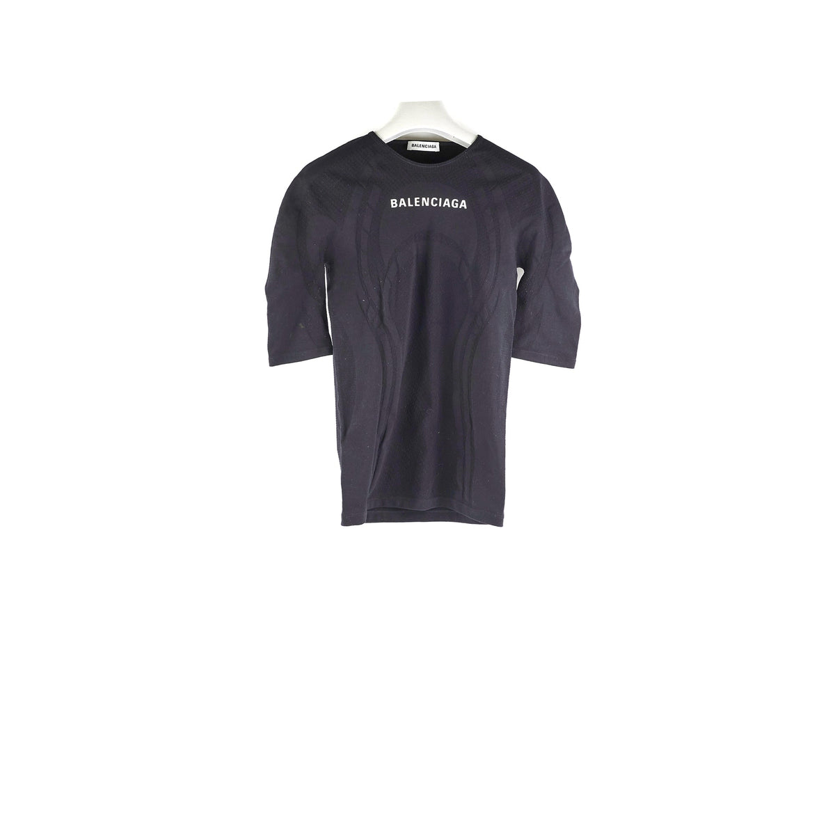 balenciaga Black Logo Top -EU40/ AU 12