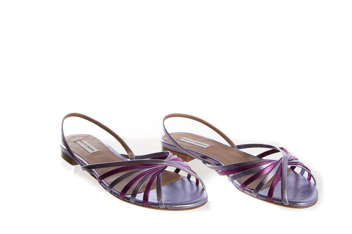 Tabitha Simmons  Lavender Sandals SZ 38