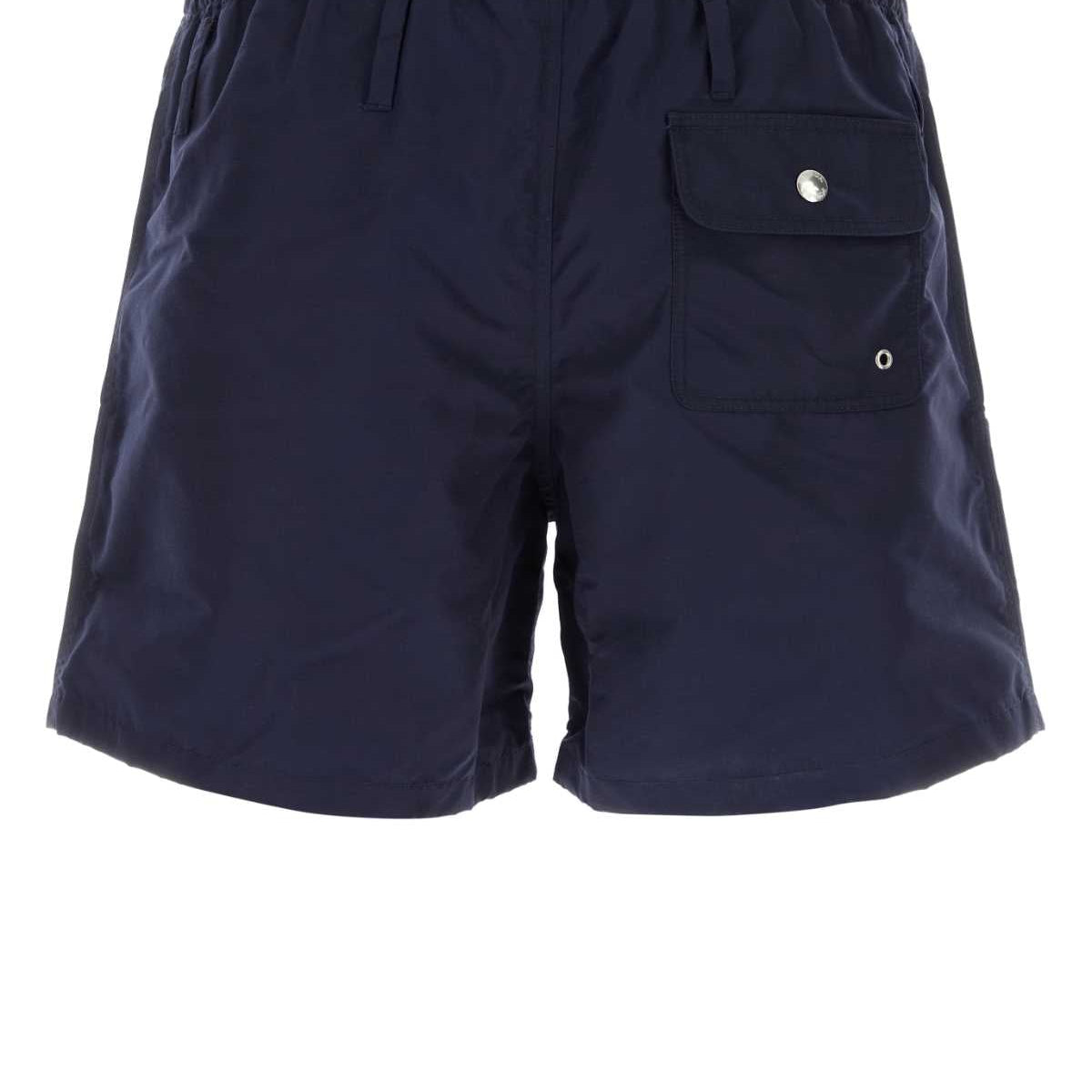 PRADA Nylon Mini Swimming Shorts for Men - FW25 Collection