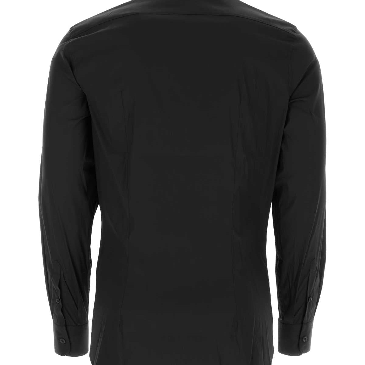 PRADA Classic Stretch Poplin Shirt for Men