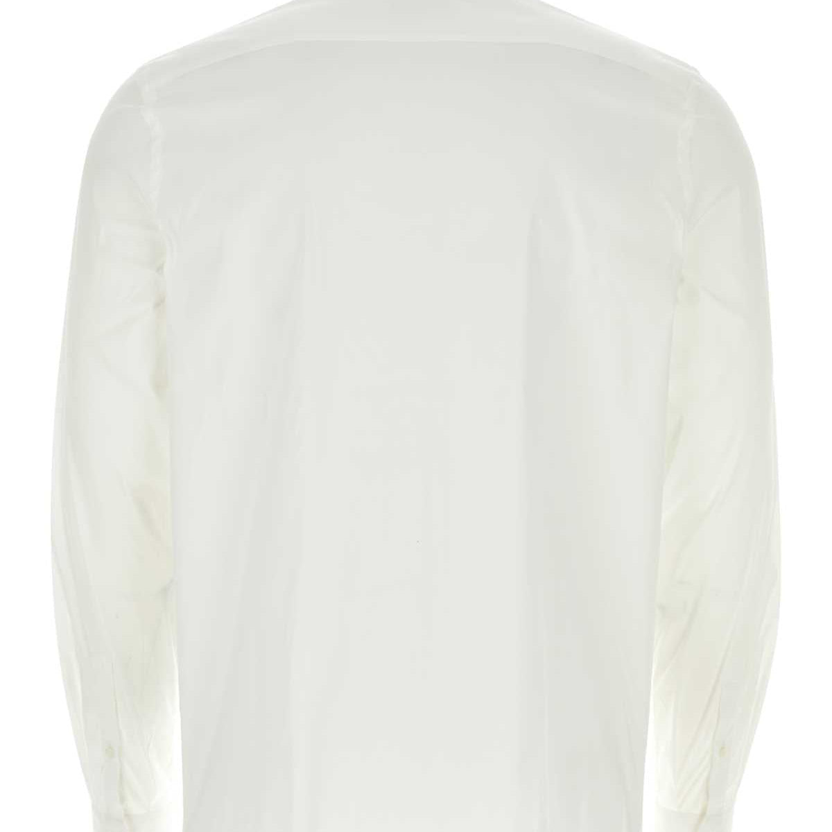 PRADA Classic Poplin Shirt for Men - SS25 Collection