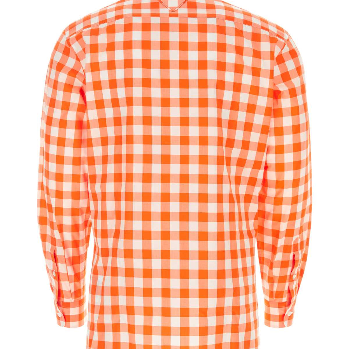 PRADA Embroidered Poplin Shirt - Mini Fit