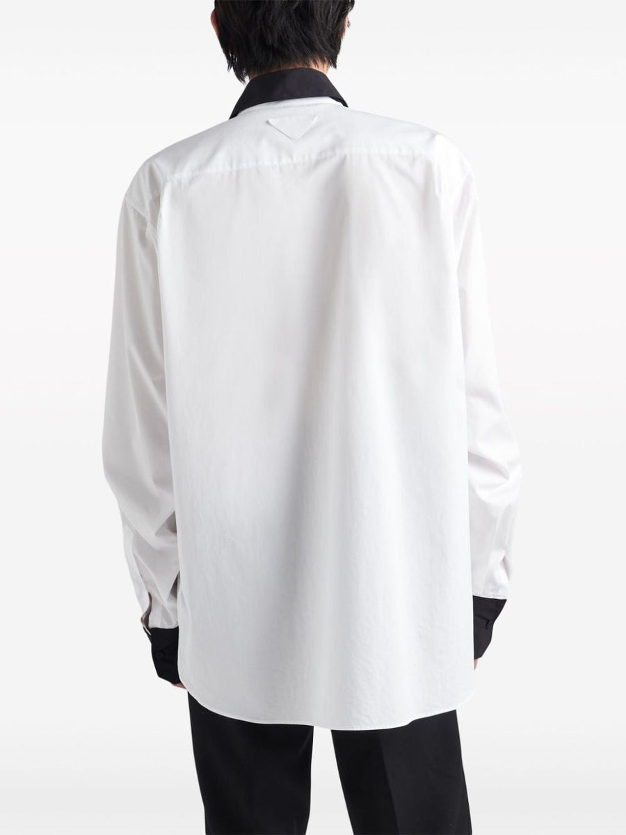 PRADA Oversized Poplin Shirt - SS24