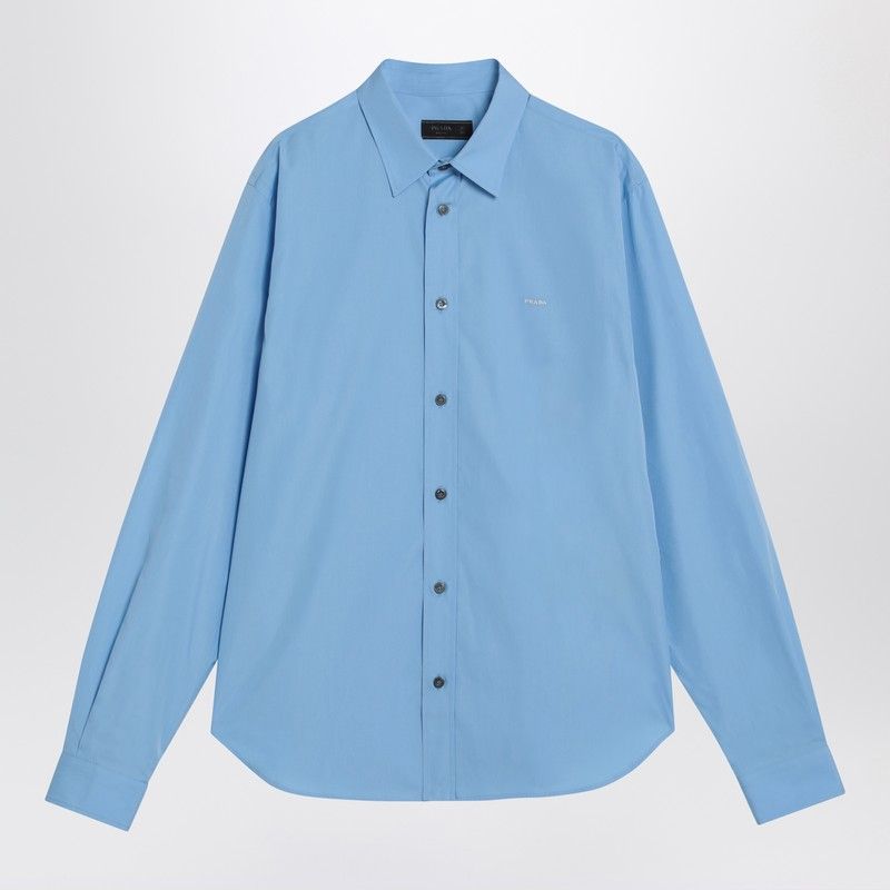 PRADA Classic Cotton Shirt for Men - Fall/Winter 2025