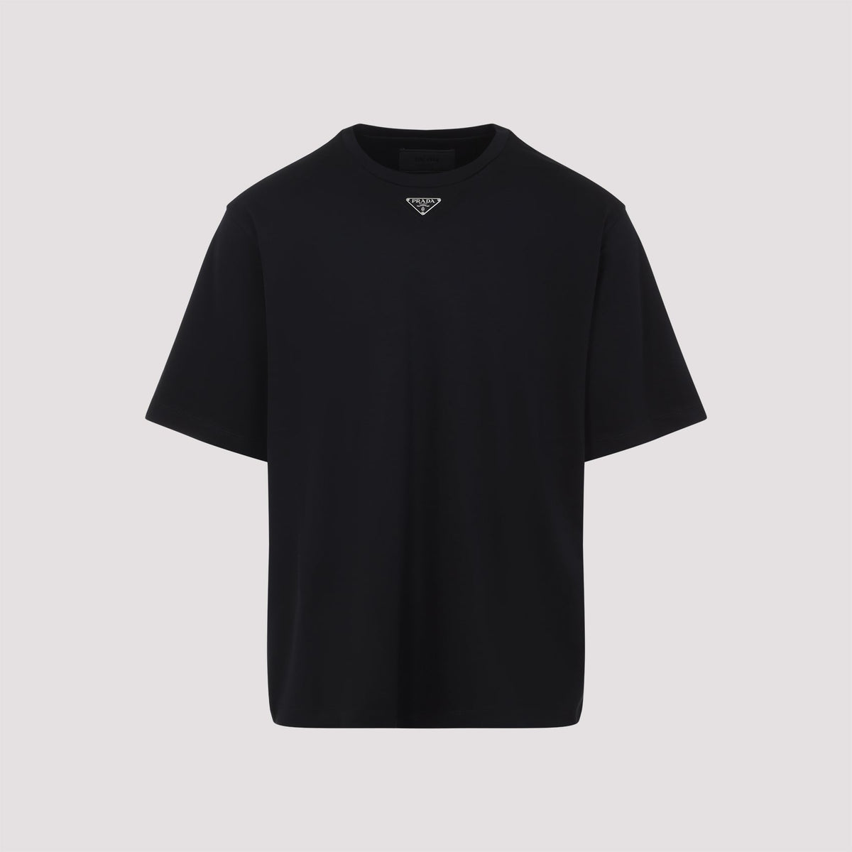 PRADA Cotton T-Shirt for Men - FW25 Collection