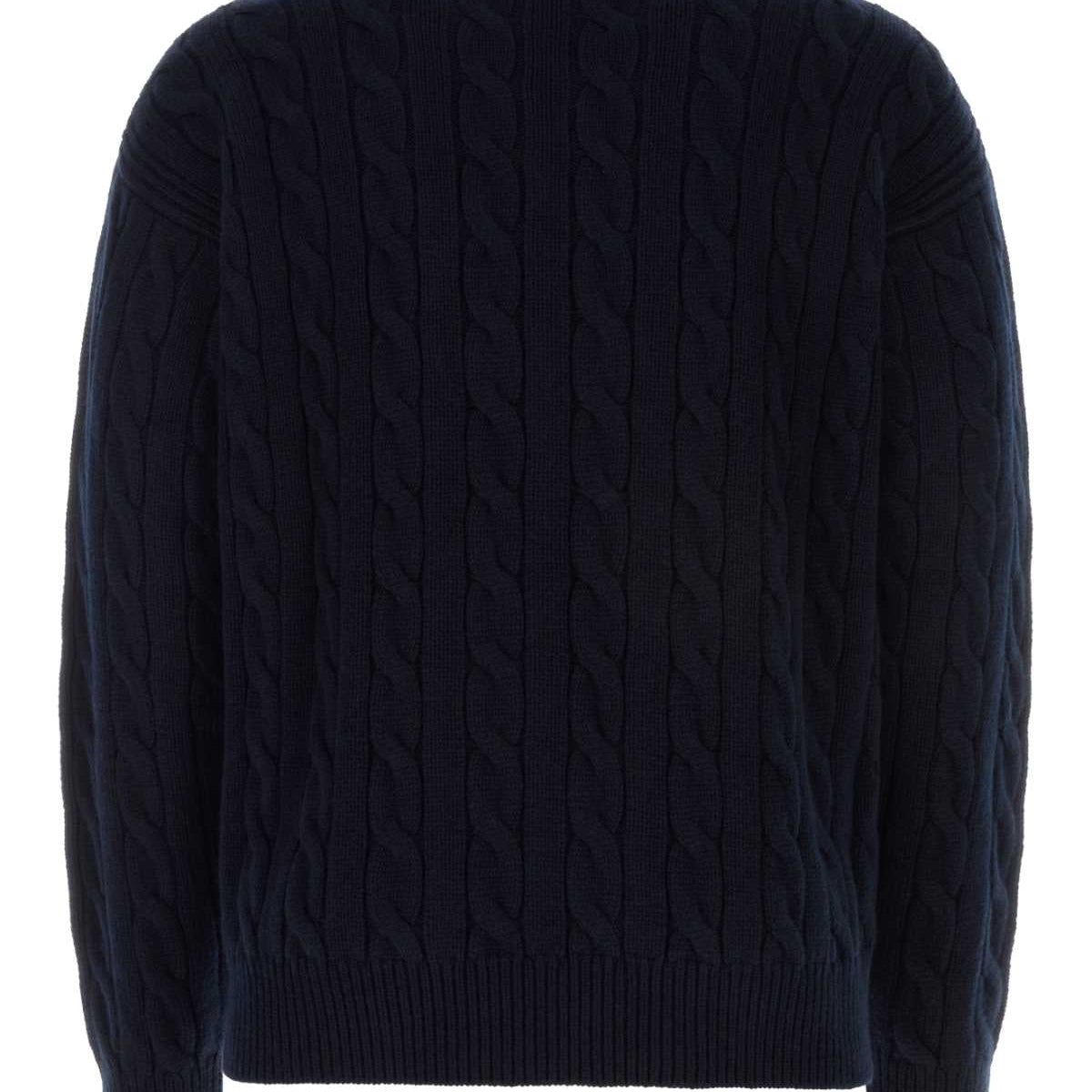 PRADA Cashmere Crewneck Sweater for Men - SS24 Collection