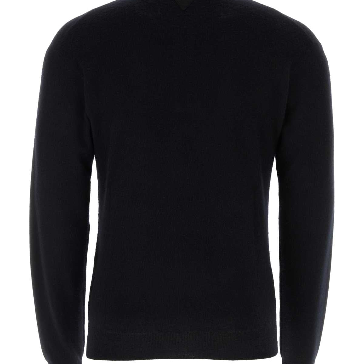 PRADA Cashmere Blend Polo Shirt for Men