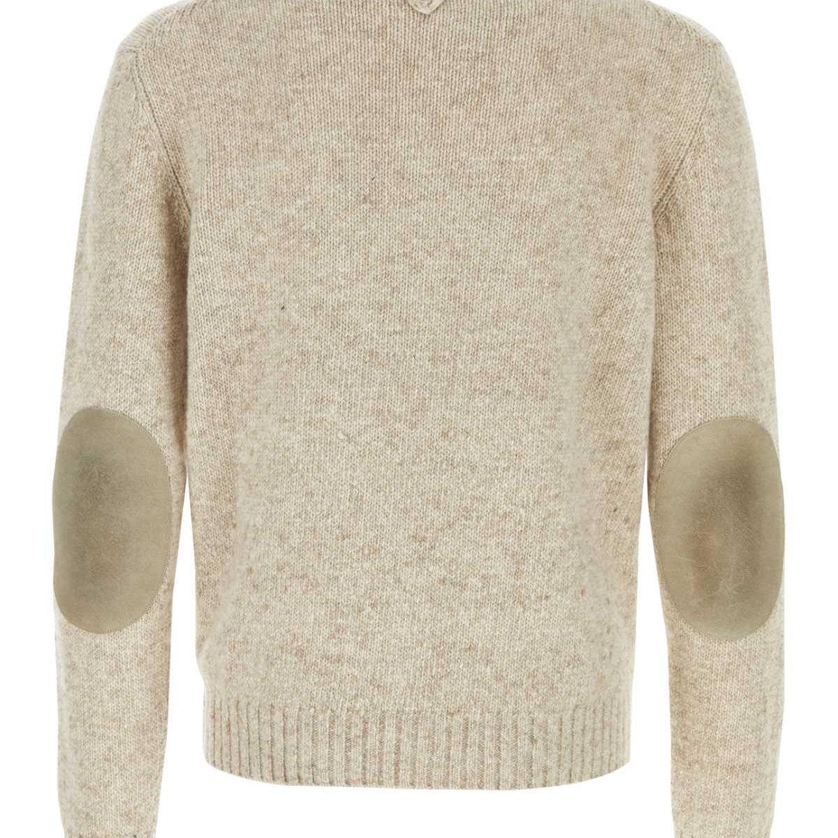 PRADA Melange Cashmere Sweater for Men