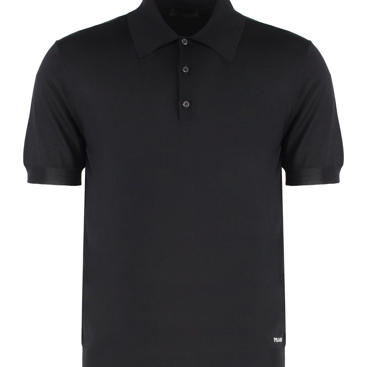 PRADA Luxury Silk Polo Shirt for Men - SS25 Edition