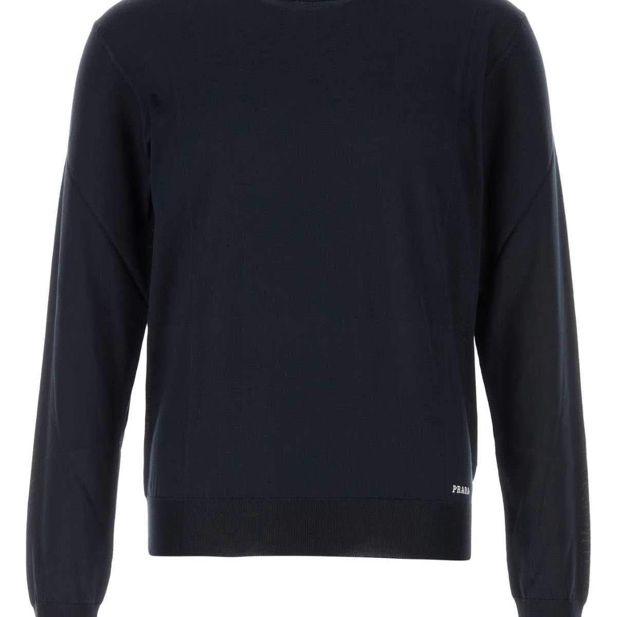 PRADA Silk Knit Sweater for Men - SS25 Collection