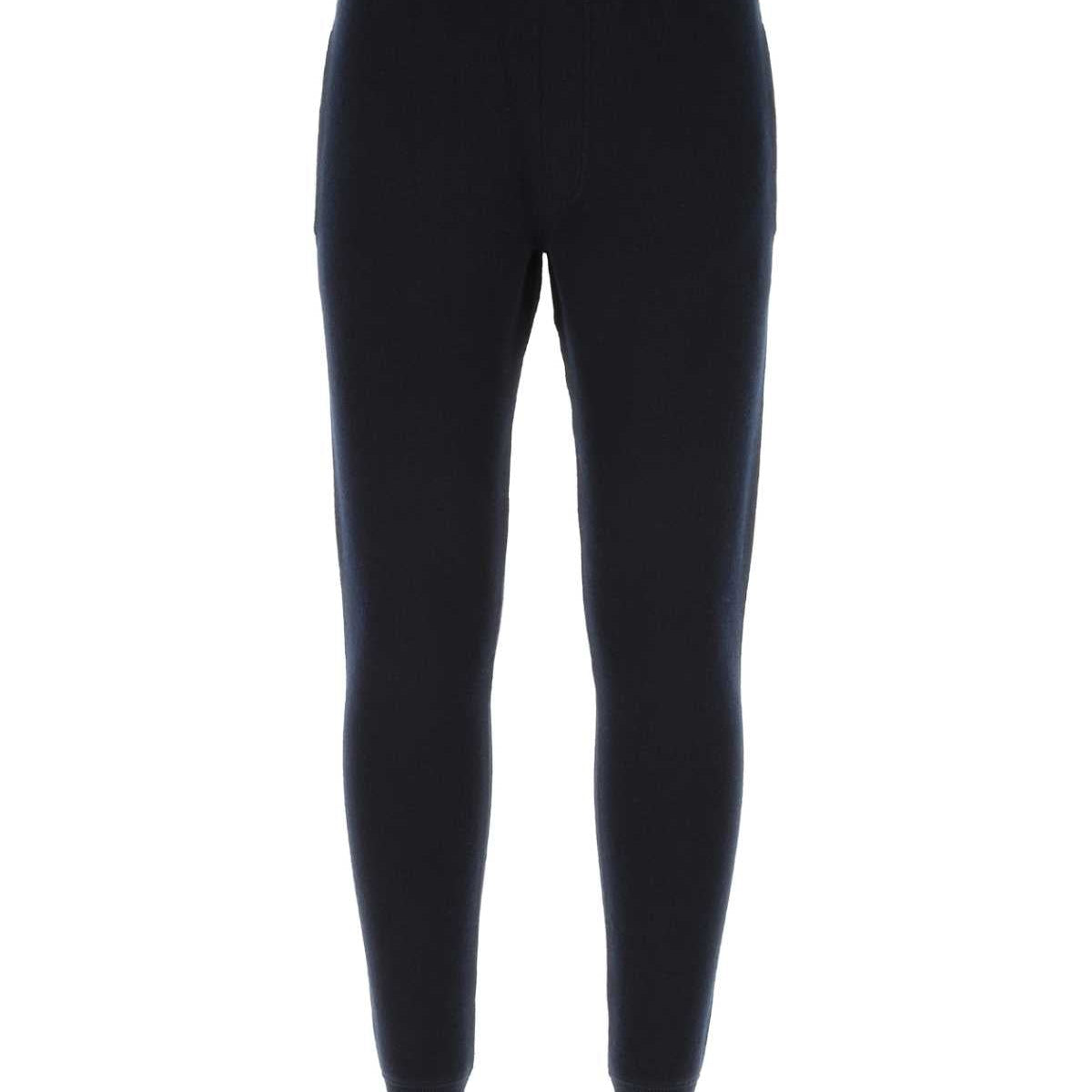 PRADA Stretch Cashmere Blend Joggers for Men