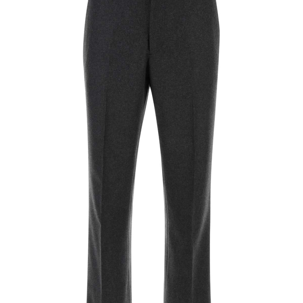 PRADA Classic Wool Pants for Men - FW24 Collection