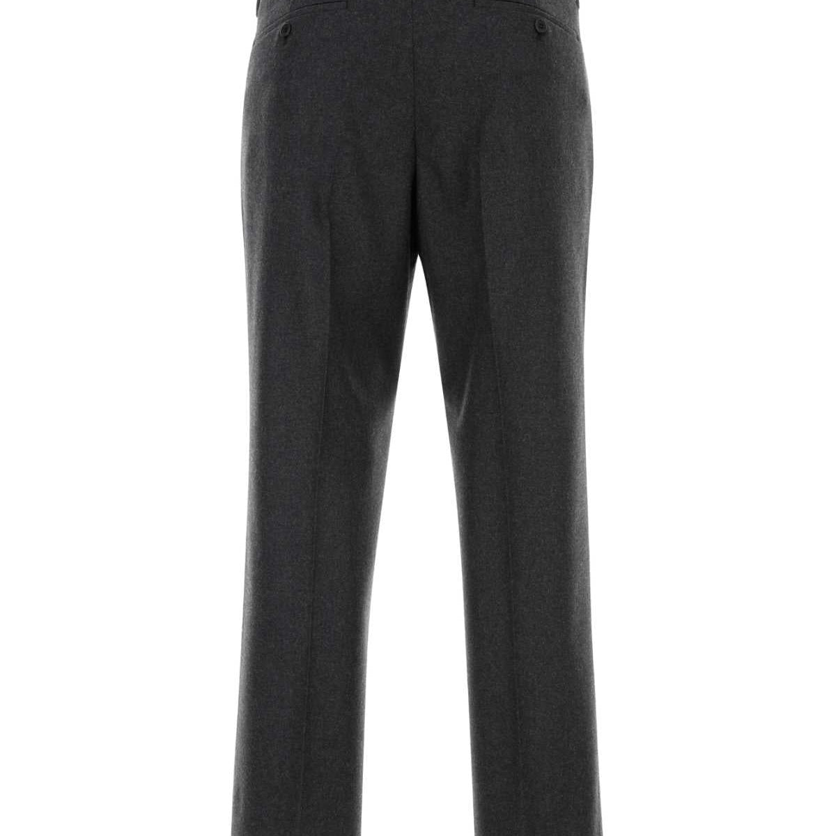 PRADA Classic Wool Pants for Men - FW24 Collection