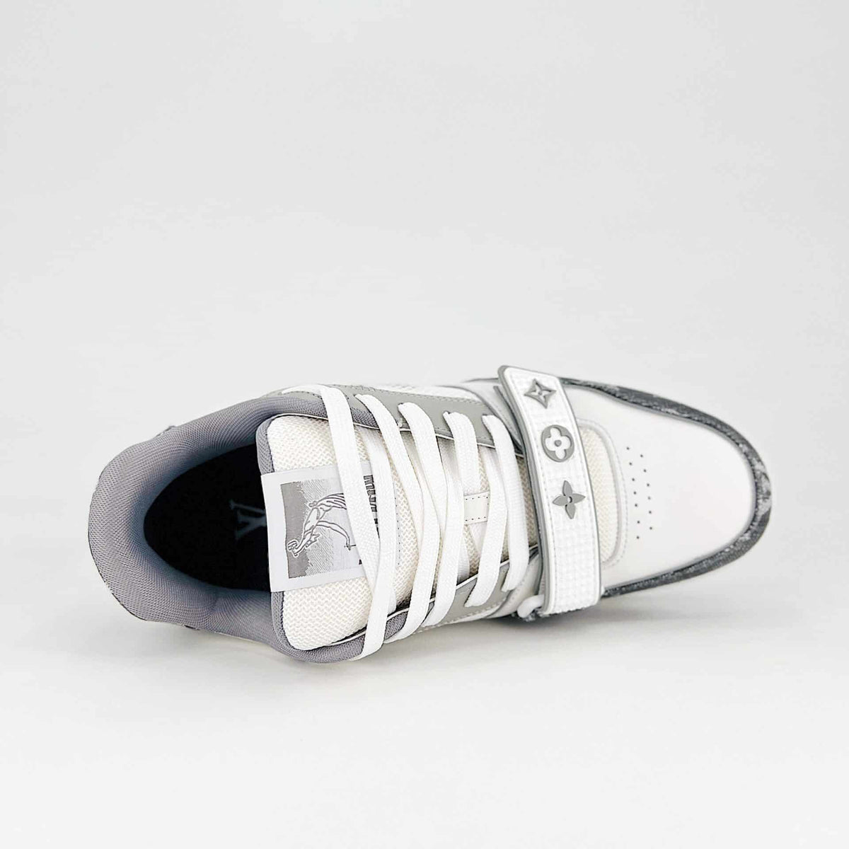LV LV TRAINER SNEAKERS GREY 1ADF0U