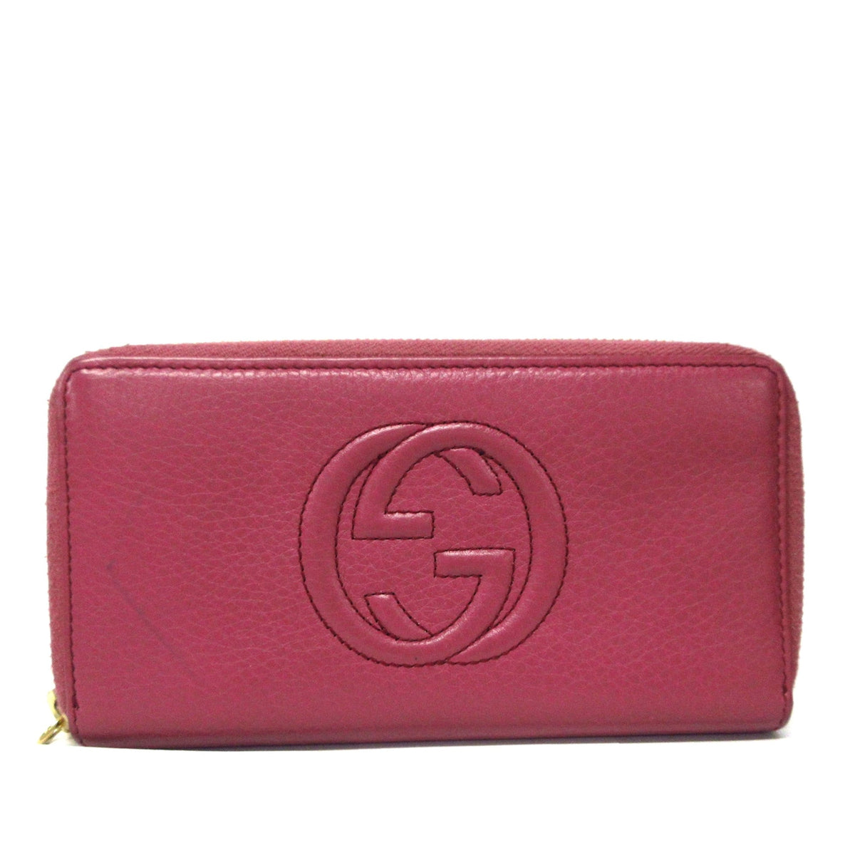 GUCCI Soho Leather Long Wallet Long Wallets