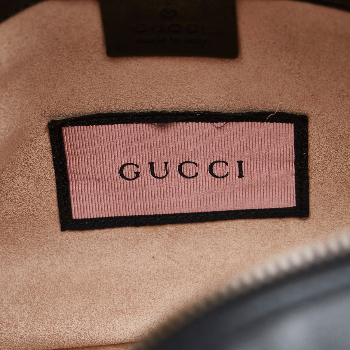 GUCCI Ghost GG Marmont Crossbody Bag