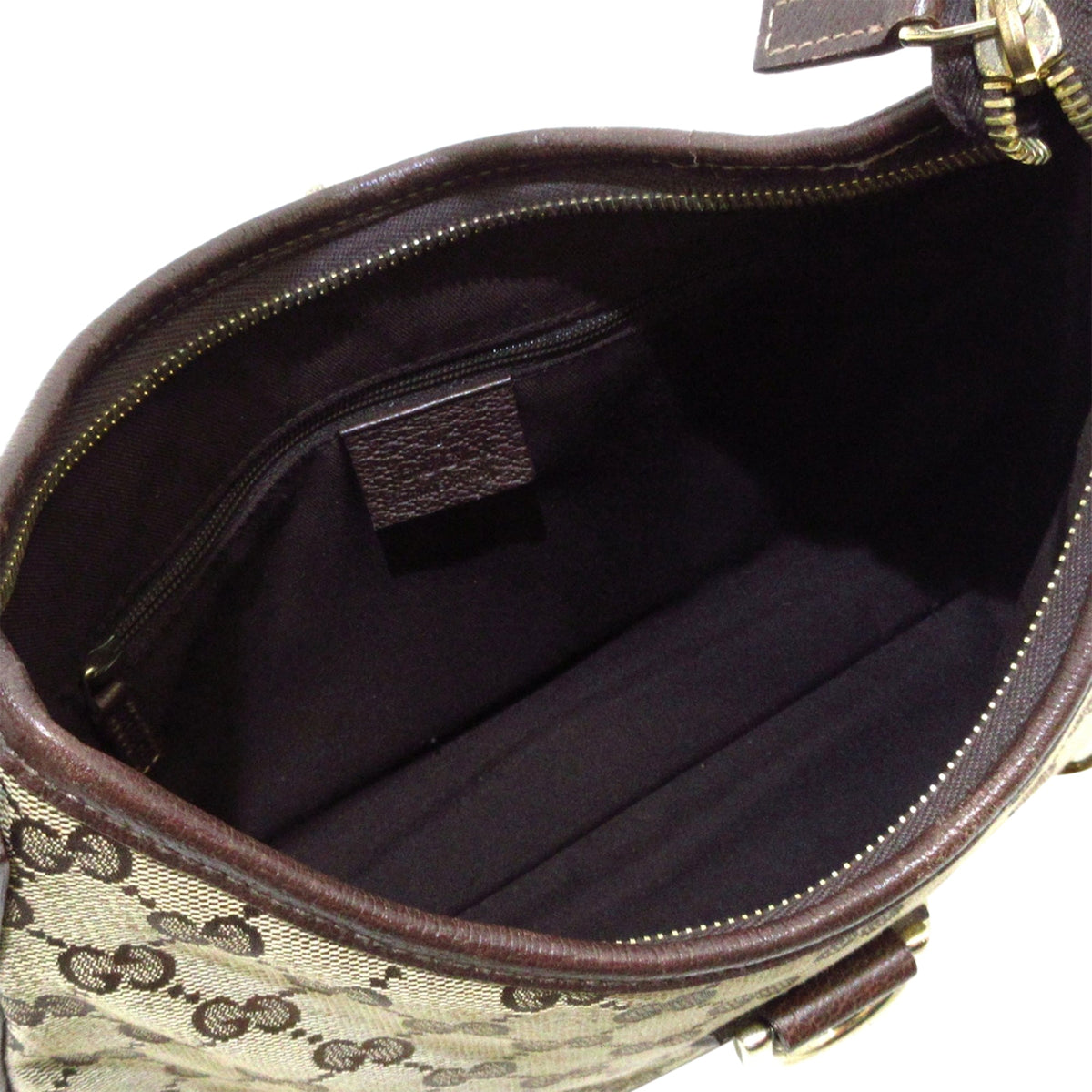 GUCCI GG Canvas Abbey D-Ring Shoulder Bag