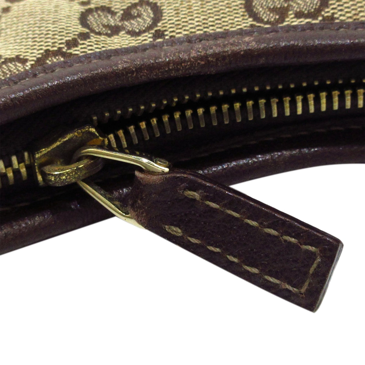 GUCCI GG Canvas Abbey D-Ring Shoulder Bag