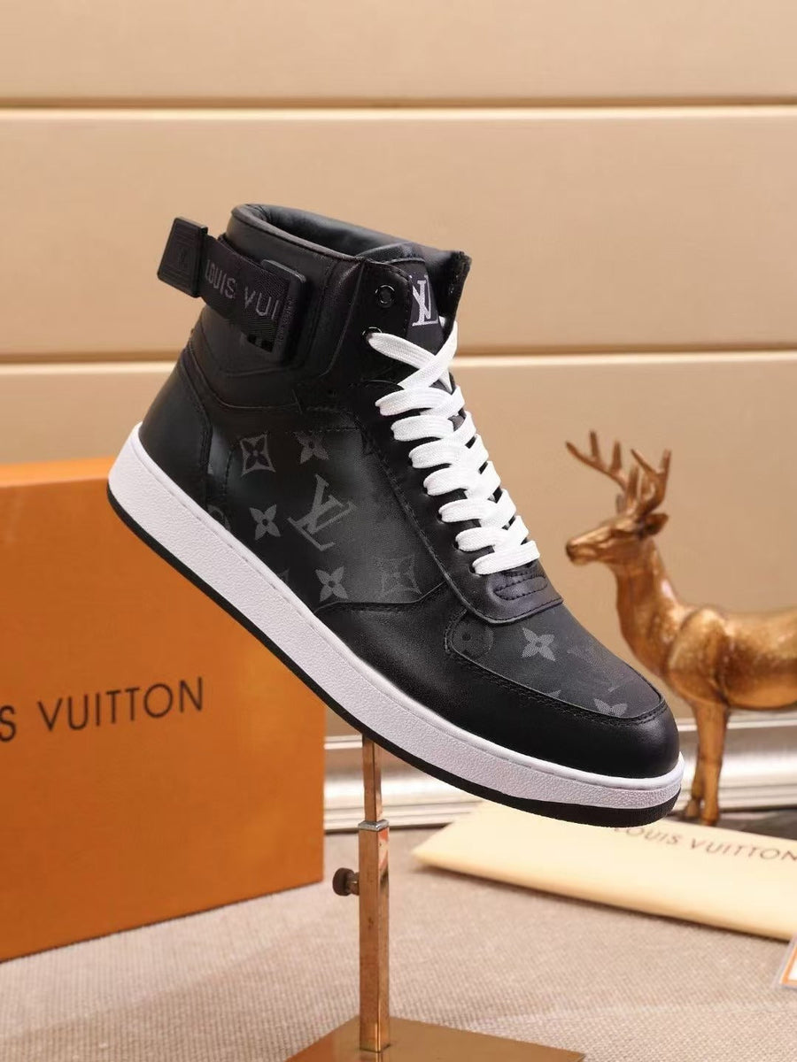 LV Rivoli High Top Sneaker Black