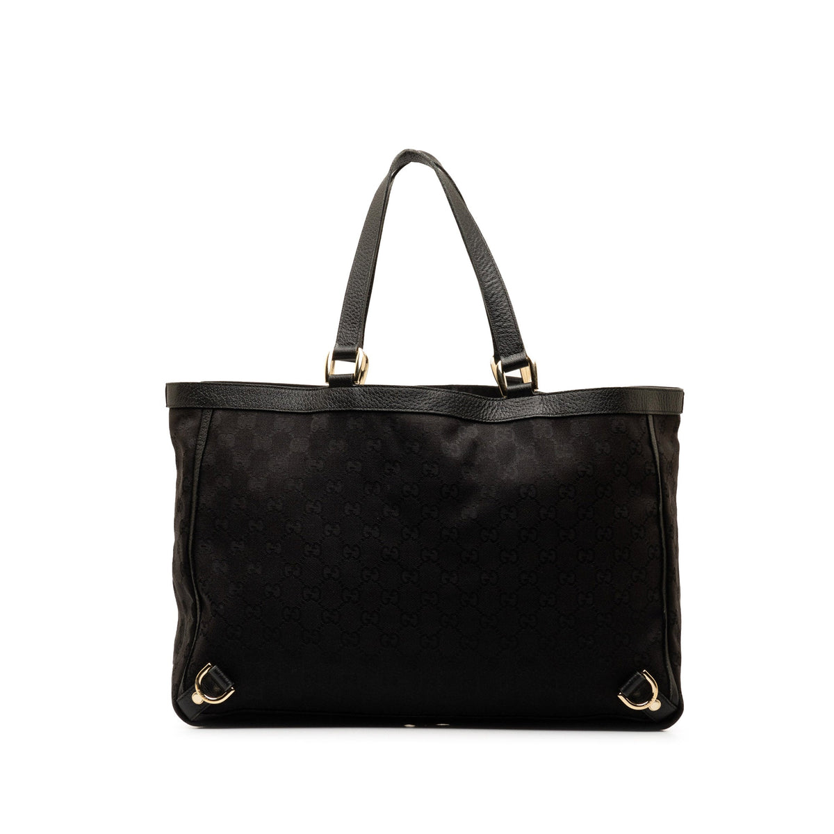 GUCCI GG Canvas Abbey D-Ring Tote Bag