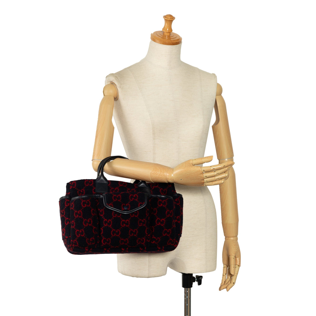 GUCCI GG Wool Children's Pocket Handbag