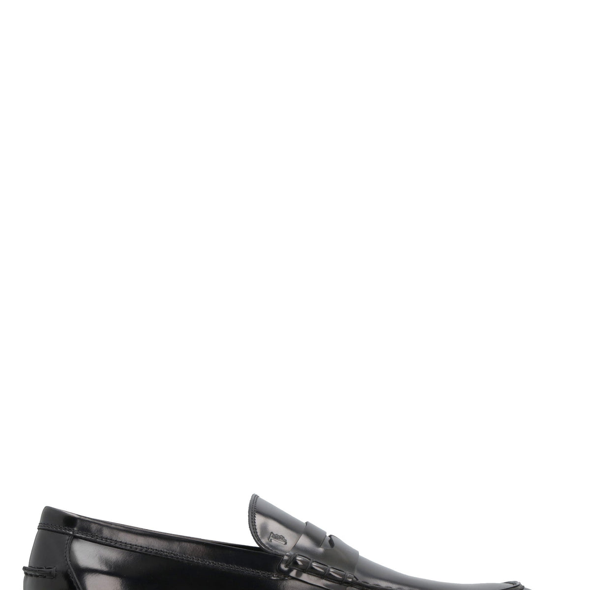 LEATHER PLATFORM LOAFERS