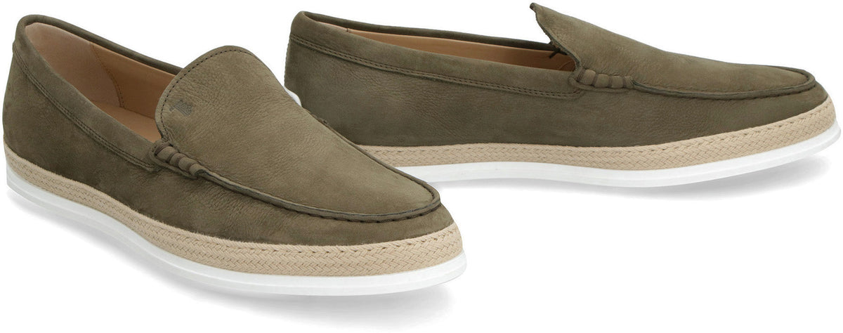 NUBUCK SLIP-ON