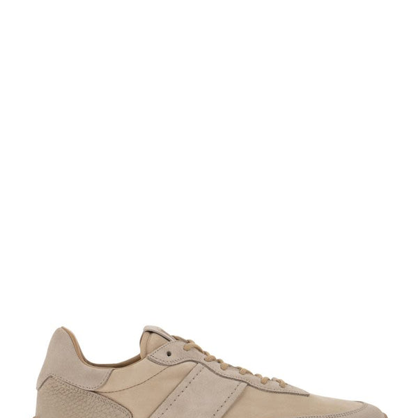 1T - NUBUCK AND LEATHER TRAINERS