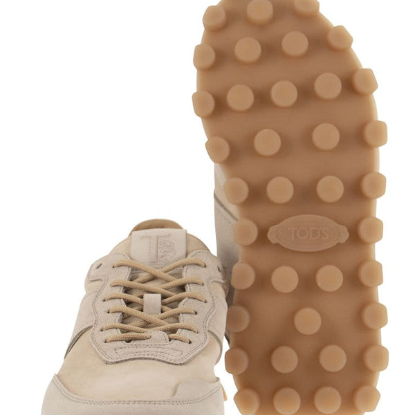 1T - NUBUCK AND LEATHER TRAINERS