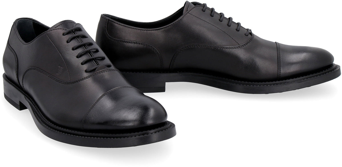 LEATHER OXFORD SHOES