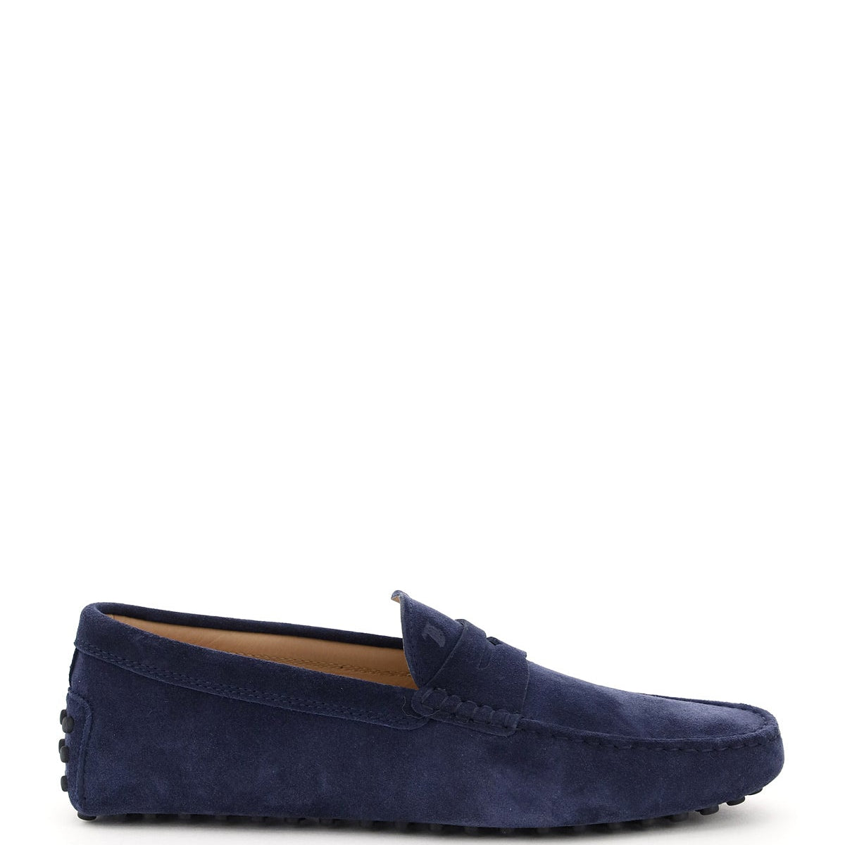 ALMOND TOE LEATHER LOAFERS