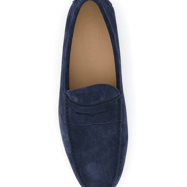 ALMOND TOE LEATHER LOAFERS