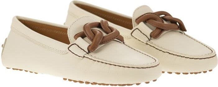 MOCCASIN WITH LEATHER CHAIN