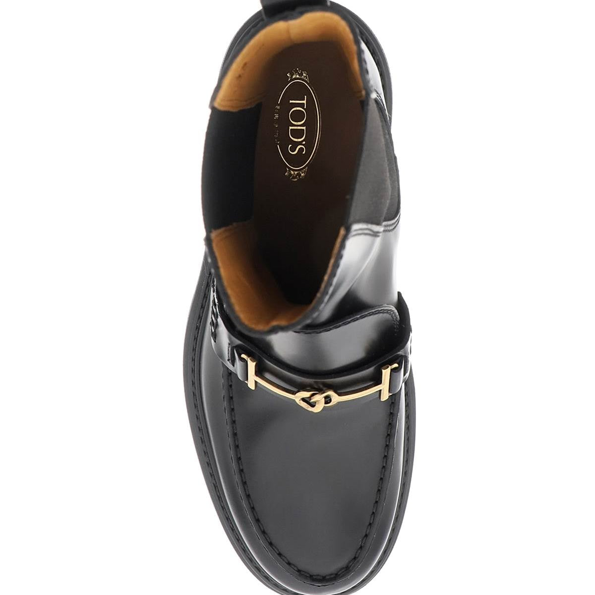 CHELSEA ANKLE BOOTS WITH METAL DETAIL