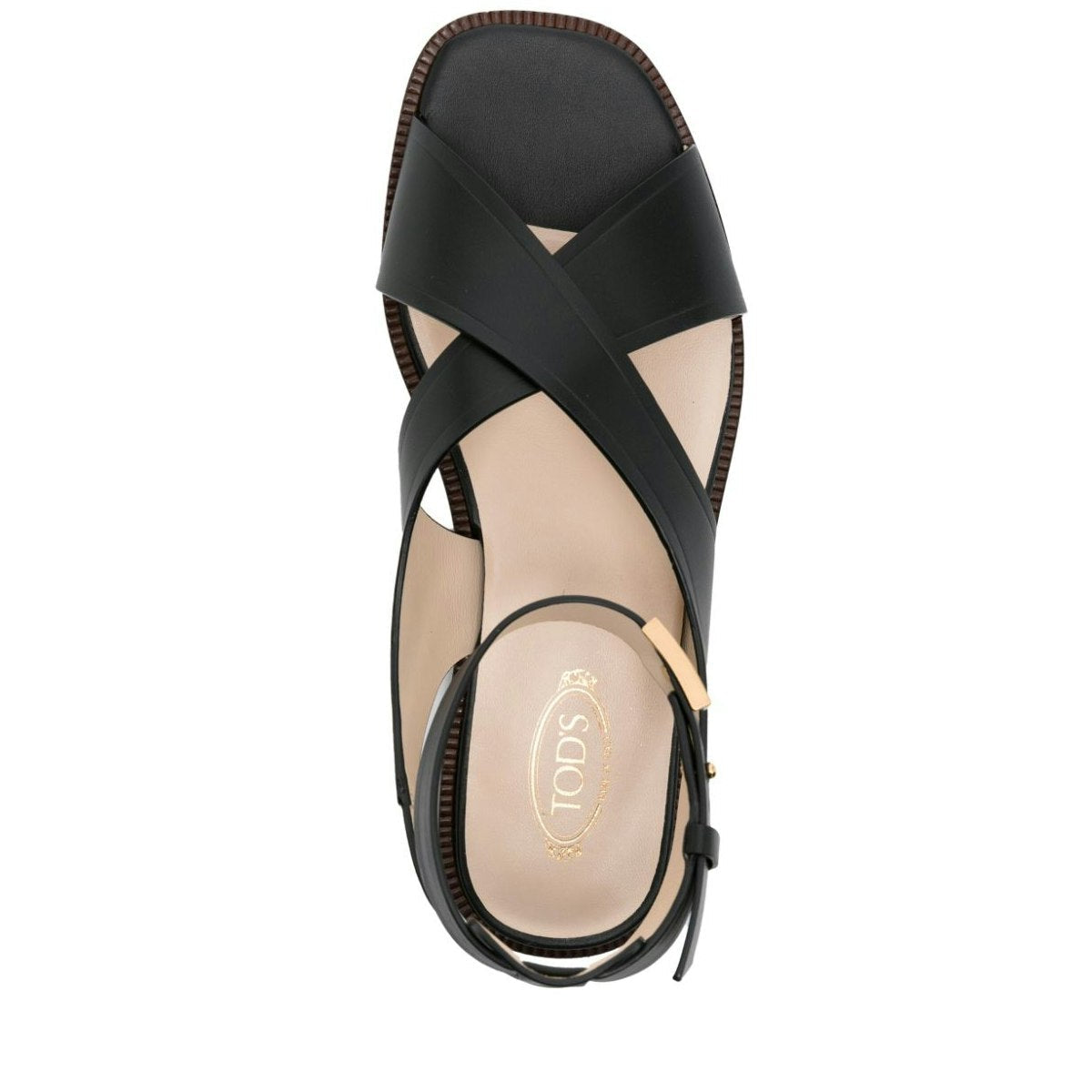 LEATHER FLAT SANDAS