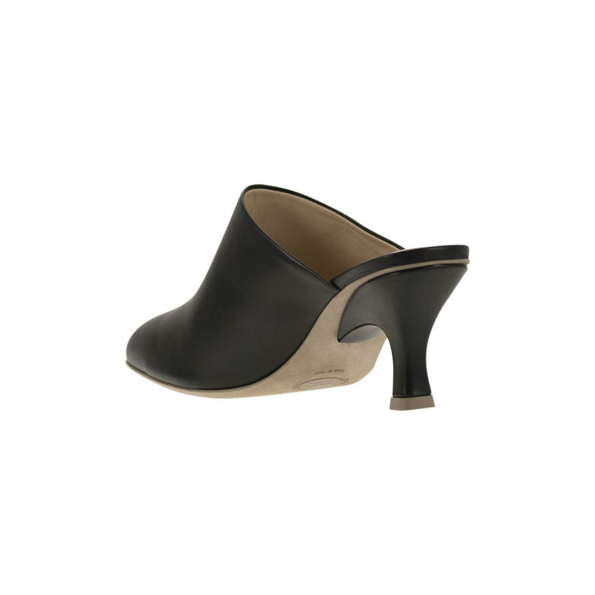 LEATHER SABOT