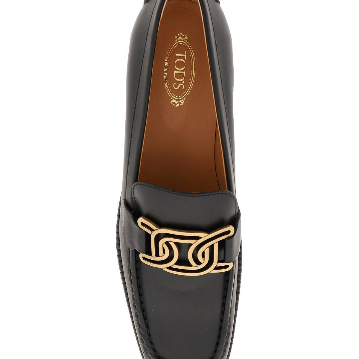 GOMMINO DRIVING SHOES WITH CHAIN