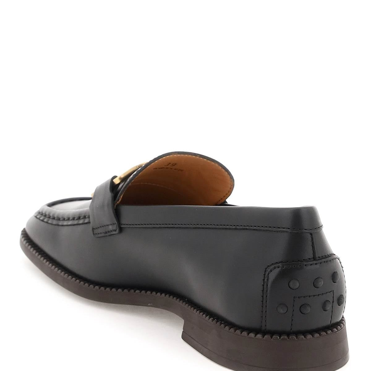 GOMMINO DRIVING SHOES WITH CHAIN