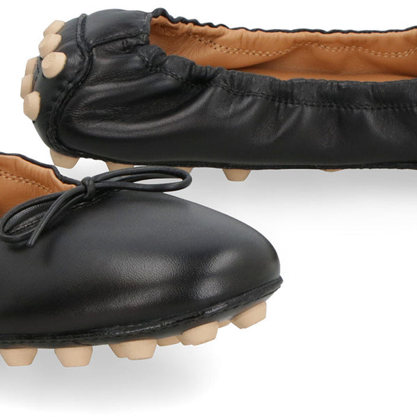 'BUBBLE' BALLERINA FLATS