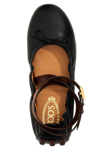 PREMIUM LEATHER GOMMINO BALLERINA SHOES.