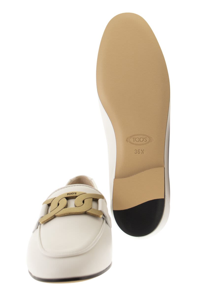 KATE LEATHER LOAFERS