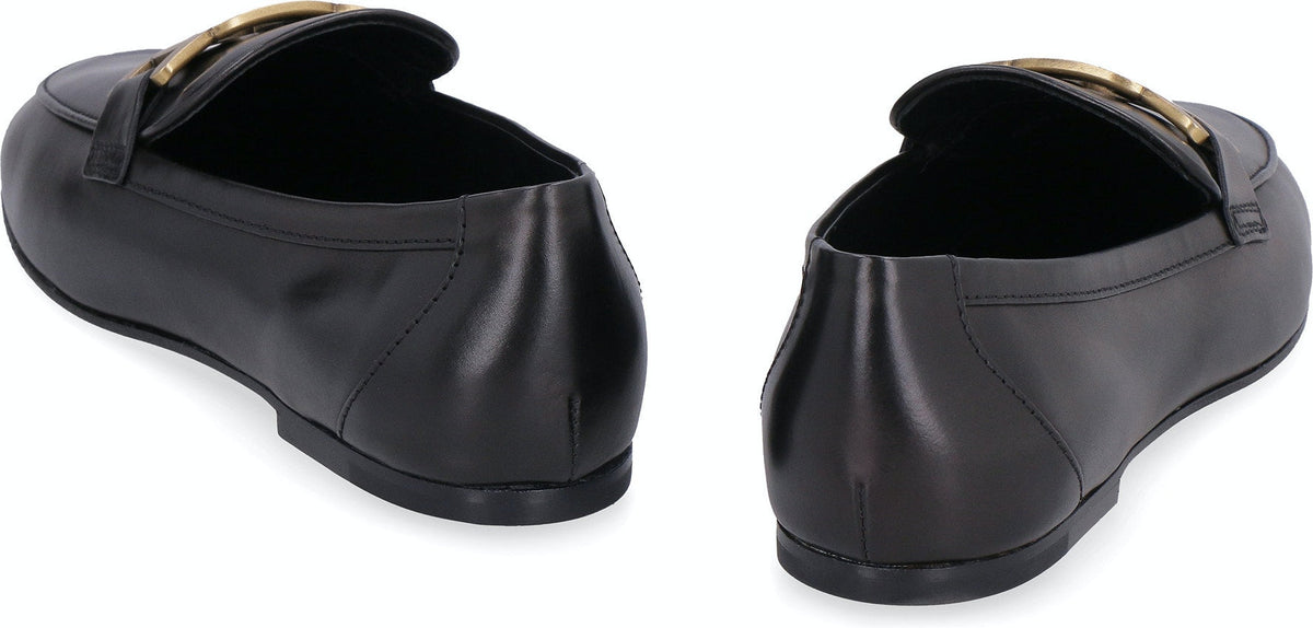 KATE LEATHER LOAFERS
