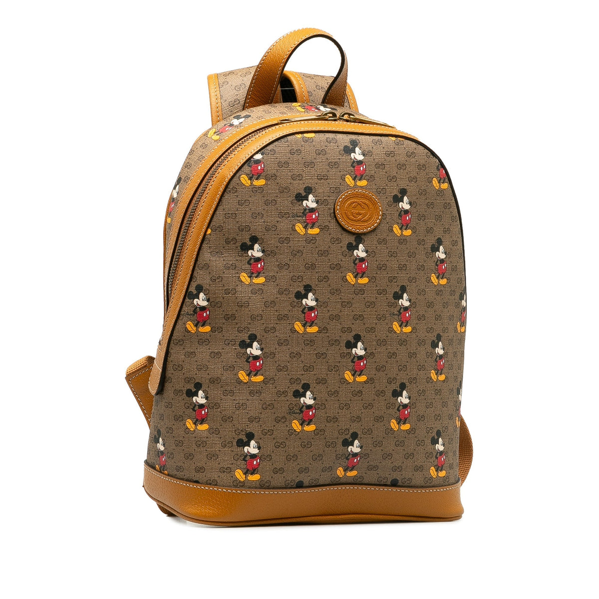 GUCCI Micro GG Mickey Mouse Dome Backpack