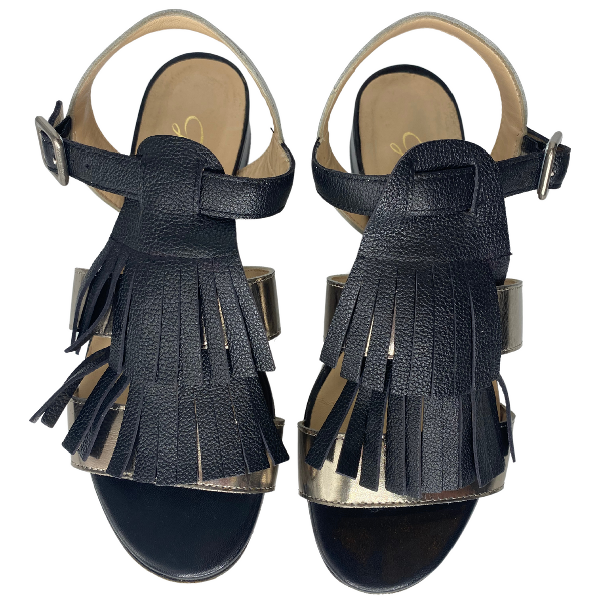 Grilli Leather Tassel Sandals |US8|IT38|