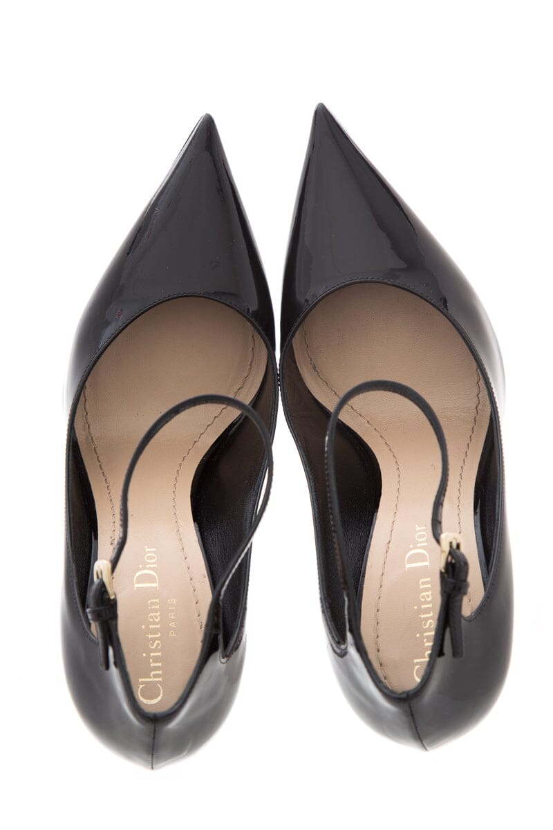 Dior Black Patient Heels SZ 37