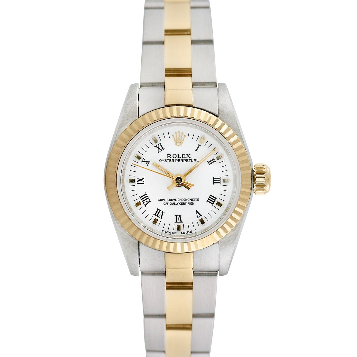 Rolex Ladies Two-tone Oyster Perpetual, item #25