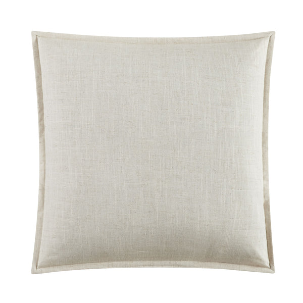 20"X20" 2-Pack Linen Decorative Pillows, Papyrus Beige