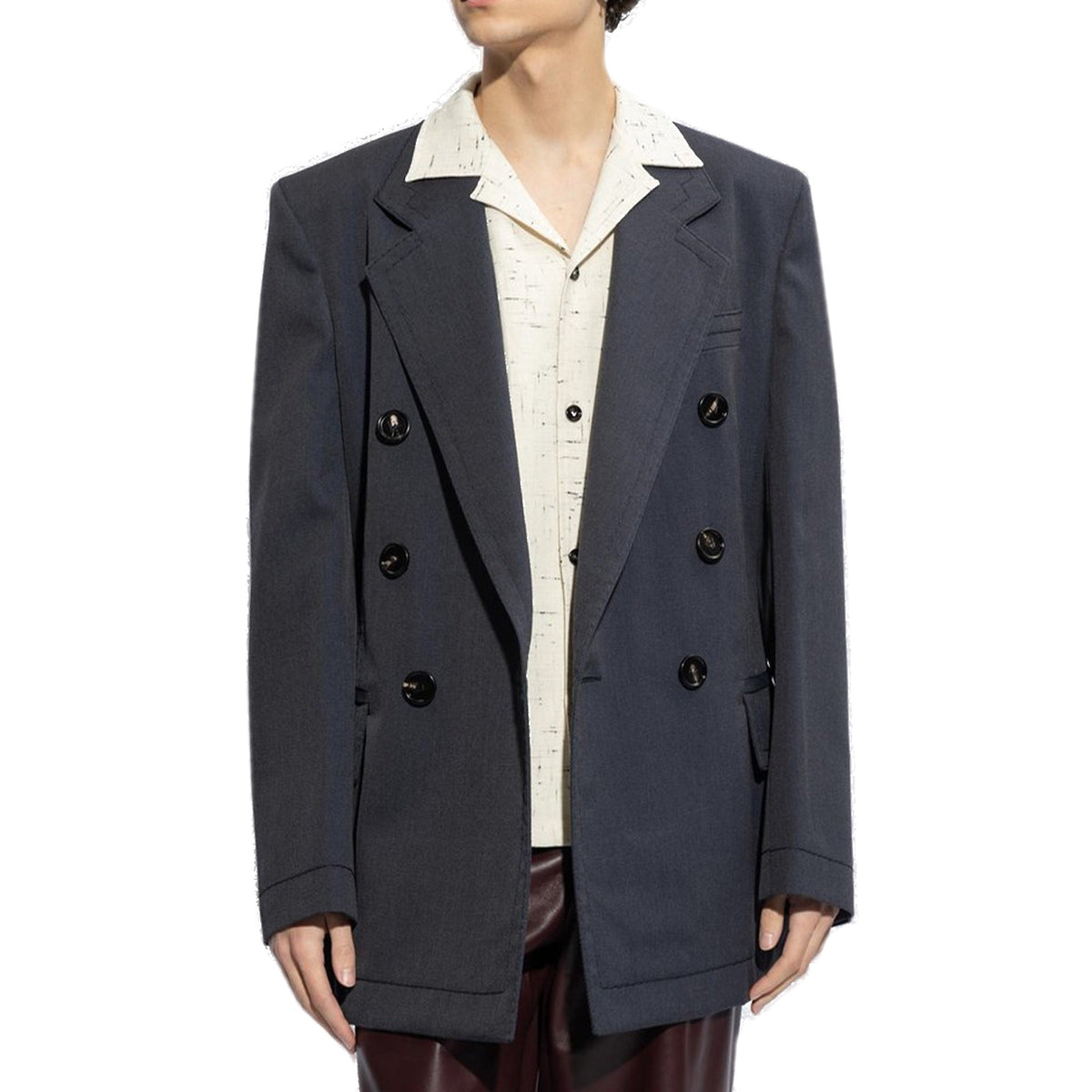 Bottega Veneta Wool Twill Blazer Men