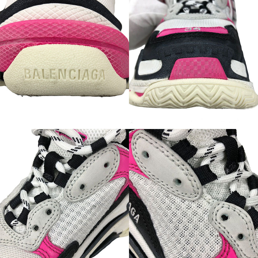 balenciaga Triple S Sneakers White/Black/Pink