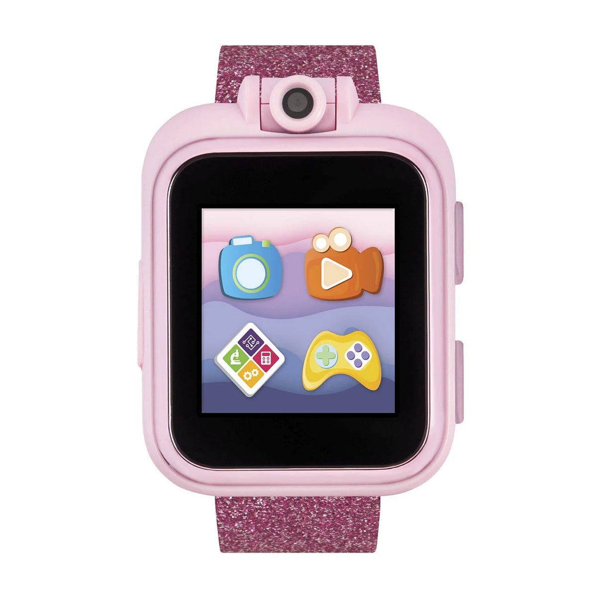 PlayZoom 2 Kids Smartwatch & Earbuds Set: Rainbow Glitter